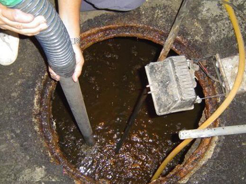 东山隔油池清理